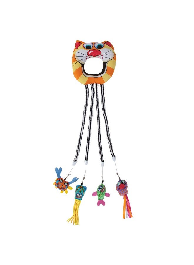 FAT CAT Catfisher Doorknob Hanger - Image 1