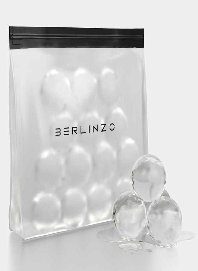 BERLINZO Large Reusable Ice Storage Bag - Freezer Safe Leak Proof Silicone and Plastic-Free Lunch Bag for Ice and Food Storage - BPA-Free XL Size - Image 5