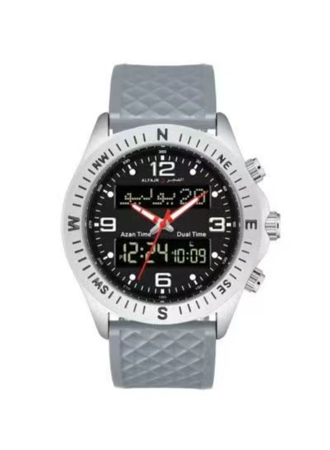 Water Resistant Digital Watch WH-24S-GRAY Dawn Clock - Image 1