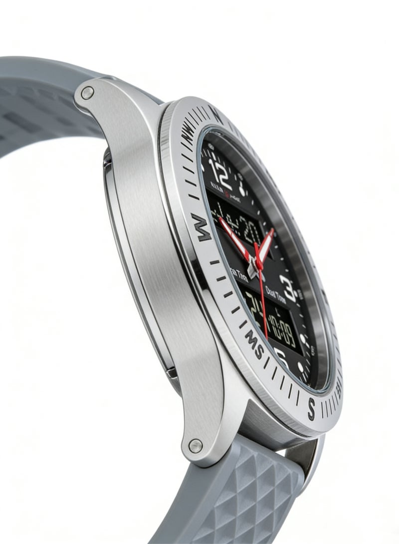 Water Resistant Digital Watch WH-24S-GRAY Dawn Clock - Image 2