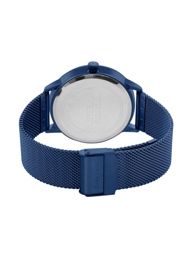 Giordano Analogue Watch for Men with Stylish Mesh Band with Water Resistant Casual Wrist Watch to Complement Your Party Look - GD-50008 - Image 4