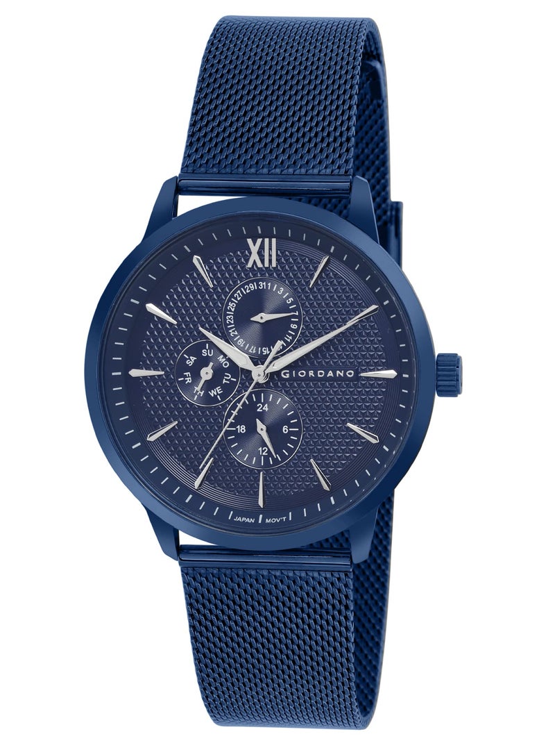 Giordano Analogue Watch for Men with Stylish Mesh Band with Water Resistant Casual Wrist Watch to Complement Your Party Look - GD-50008 - Image 2