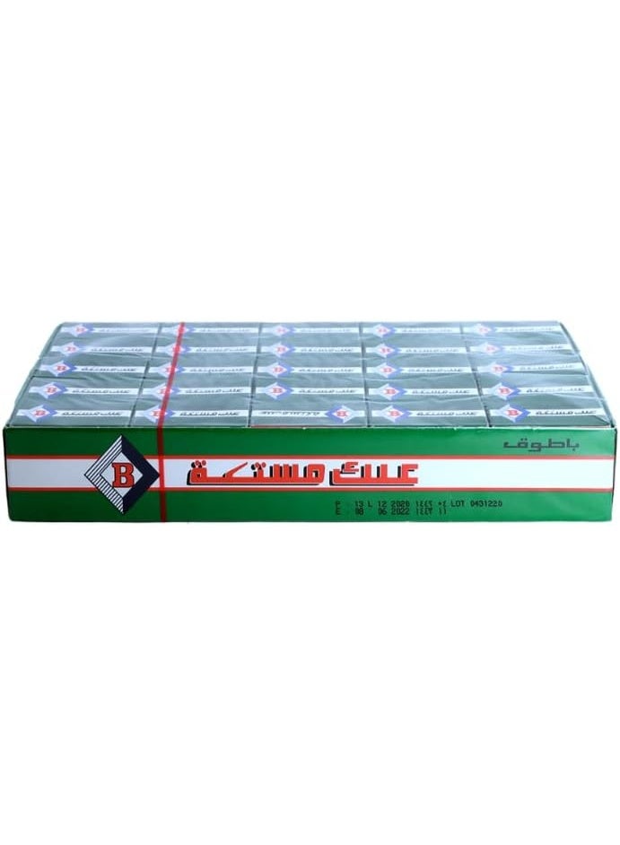 باطوق - علك مستكة طبيعي - عبوة اقتصادية (200 حبة) - 260 جرام - طعم منعش يدوم طويلاً - Image 2