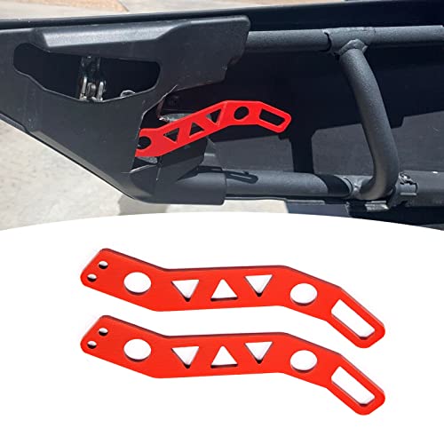 WSays X3 Door Handle Latches Kit Red Left & Right Compatible with Can am Maverick X3 2017-2025 with Doors - Image 1