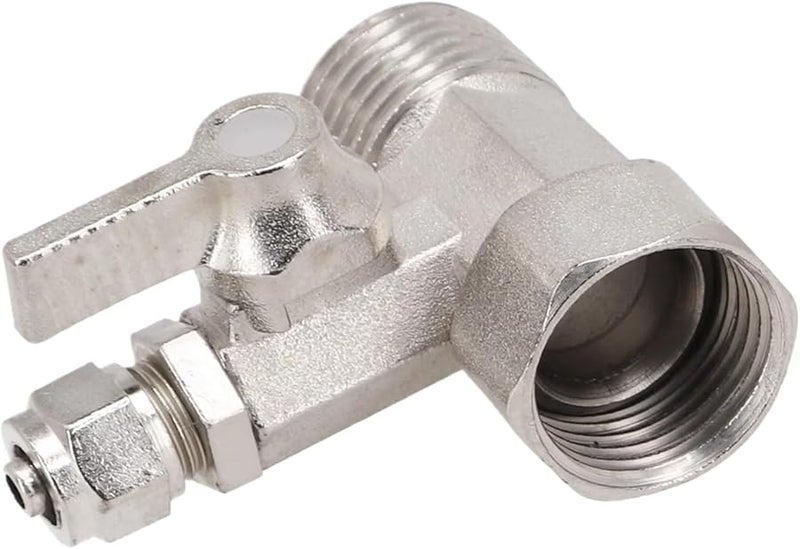 محول صنبور ثلاثي الاتجاهات من النحاس الأصفر، صمام كرة، موزع مياه، لفصل المياه لغسالة الملابس - Image 2