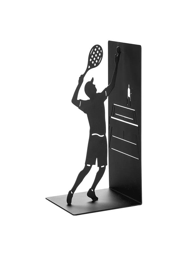 Balvi Match Point Bookend – Decorative Metal Tennis-Themed Book Holder for Home and Office – Unique Gift Idea for Sports Enthusiasts – Durable and Stylish Design – Sujetalibros - Image 4