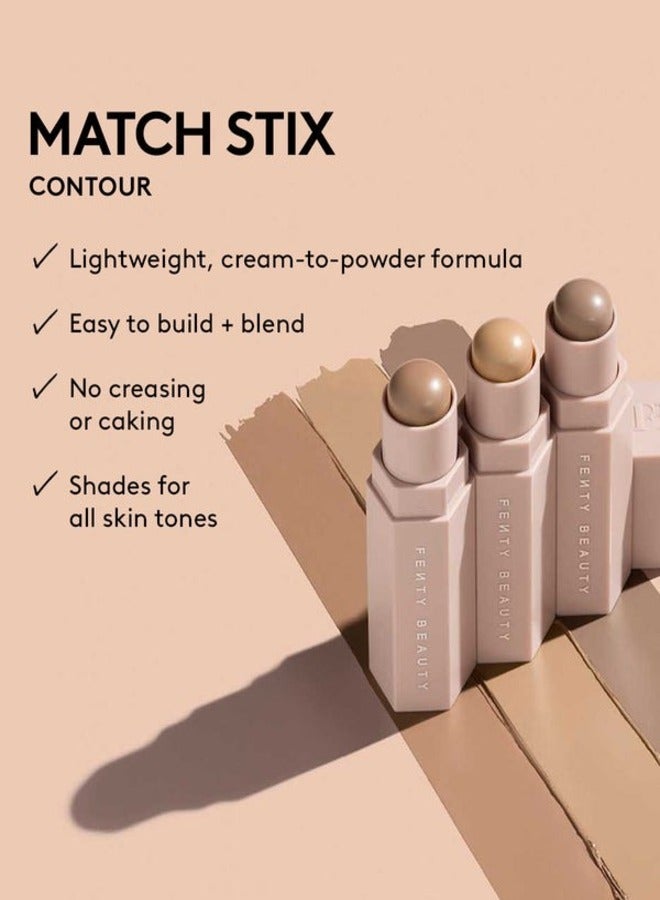 Fenty Beauty by Rhianna Fenty Beauty Match Stix Matte Skinstick - Caramel - Longwear Concealer & Contour 7.10g - Image 5