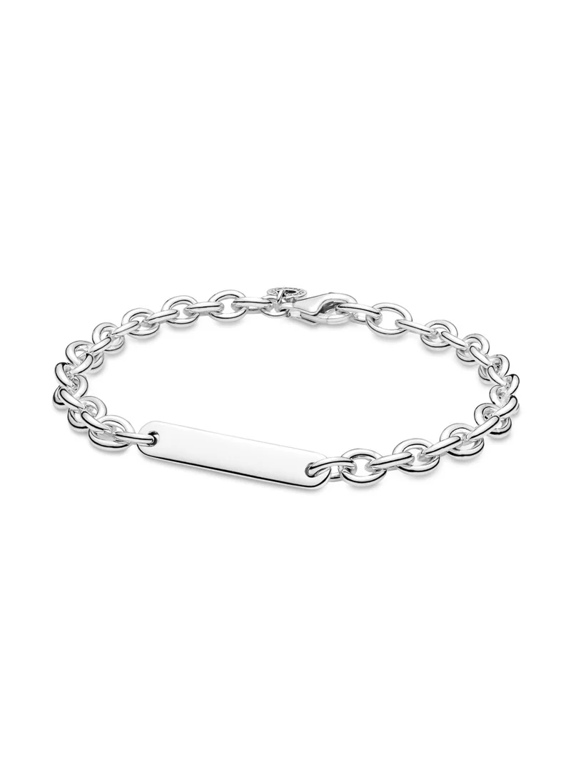 PANDORA Engravable Bar Link Bracelet