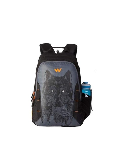 Wildcraft Nylon 44 Ltrs Casual Backpack (11629-Wolf_Black)