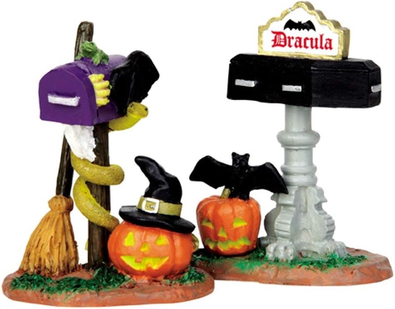 Spooky Town Monster Mailboxes Set of 2 # 44740