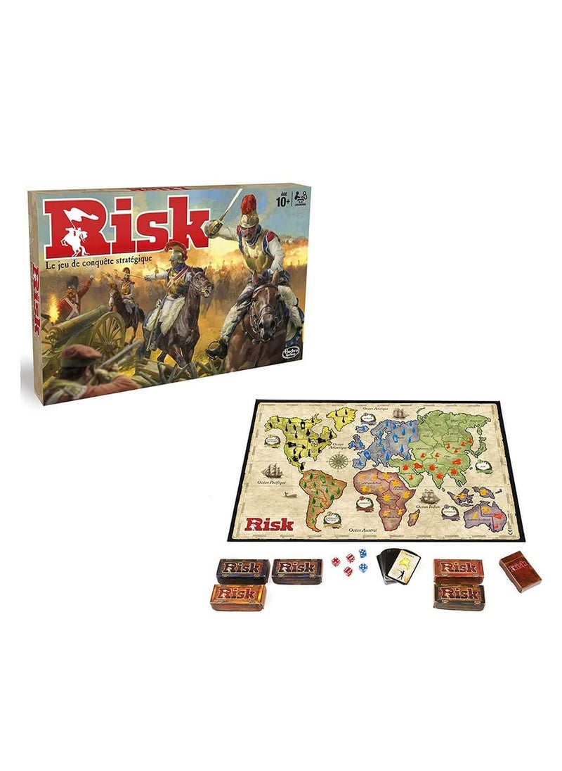 null - Risk Game, Strategy Board Game Updated Figures Improved Mission Cards War Crates For Kids Ages 10 And Up, 2-5 Players - Image 1