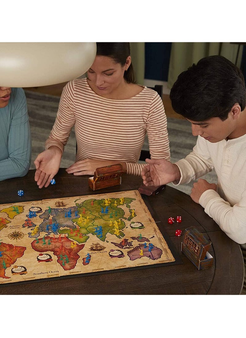 null - Risk Game, Strategy Board Game Updated Figures Improved Mission Cards War Crates For Kids Ages 10 And Up, 2-5 Players - Image 1