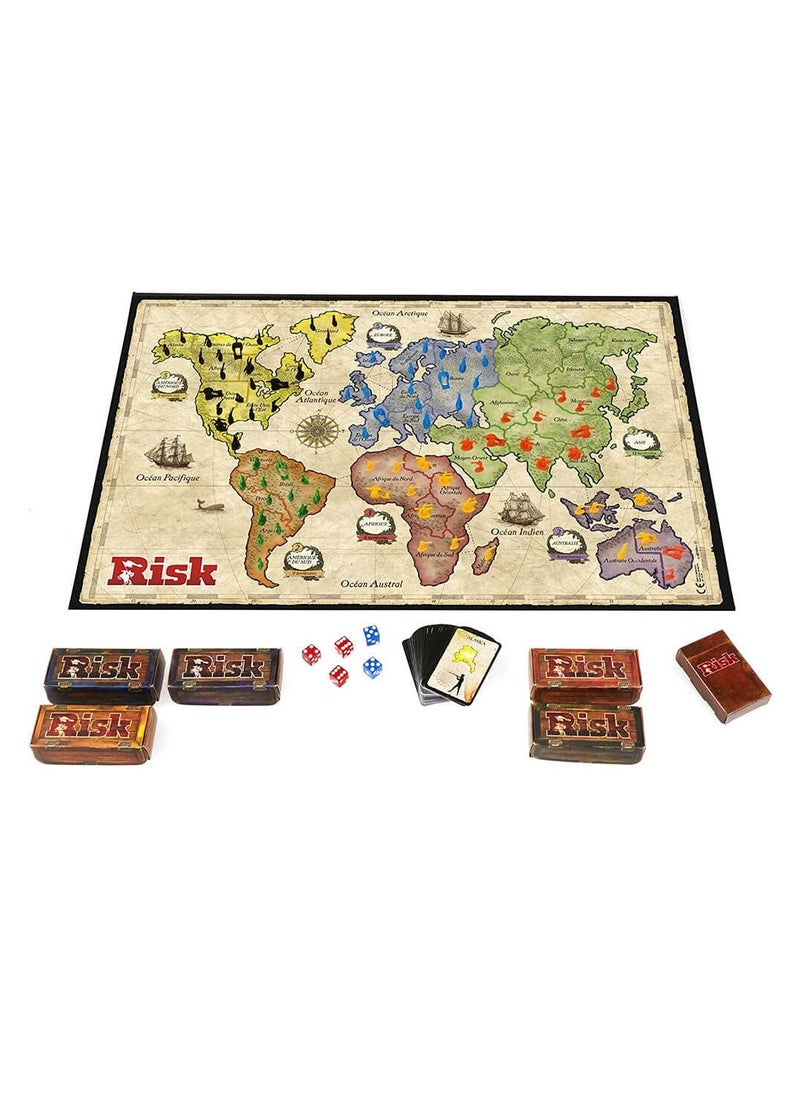 null - Risk Game, Strategy Board Game Updated Figures Improved Mission Cards War Crates For Kids Ages 10 And Up, 2-5 Players - Image 1