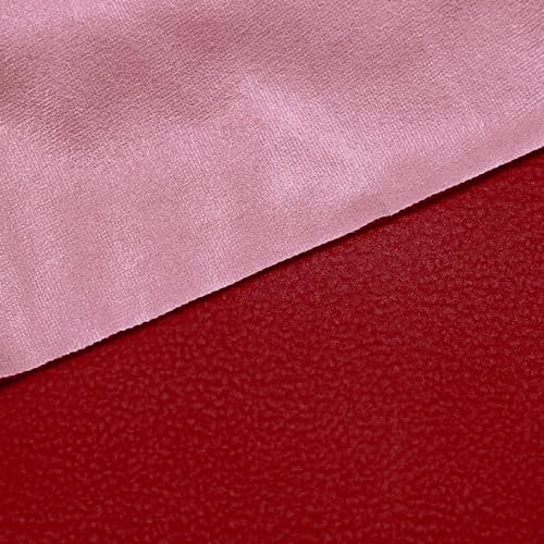 BTfash Baby Waterproof Mattress Protector Sheet – 70×100 cm, Super Soft, Fast-Dry, Anti-Rash, Leak-Proof (Dark Red, M) - Image 3