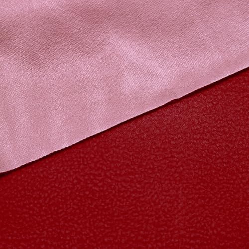 BTfash Baby Waterproof Mattress Protector Sheet – 70×100 cm, Super Soft, Fast-Dry, Anti-Rash, Leak-Proof (Dark Red, M) - Image 2