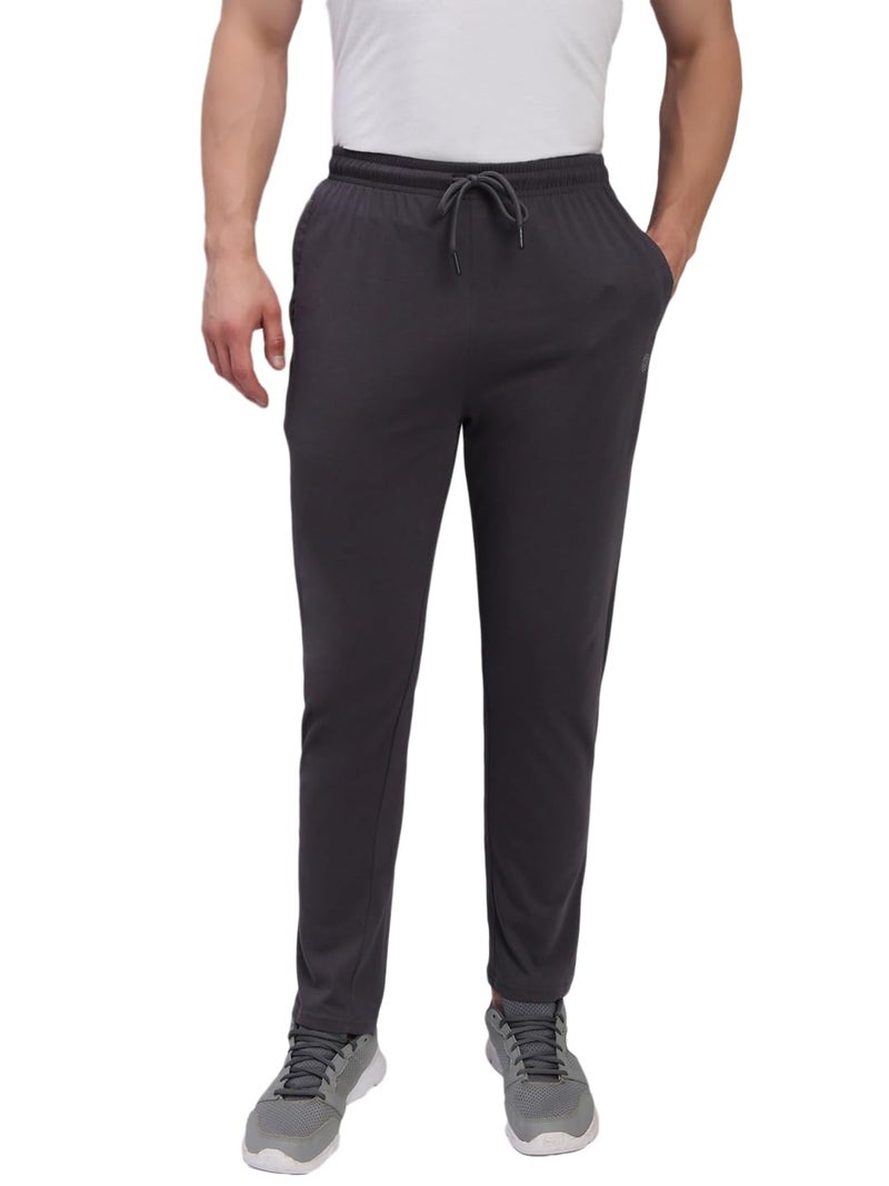 Lux Cozi Solid Regular Fit Cotton Trackpant for Men_COZI_2151_DRKGRY_2XL_1PC Dark Grey - Image 1
