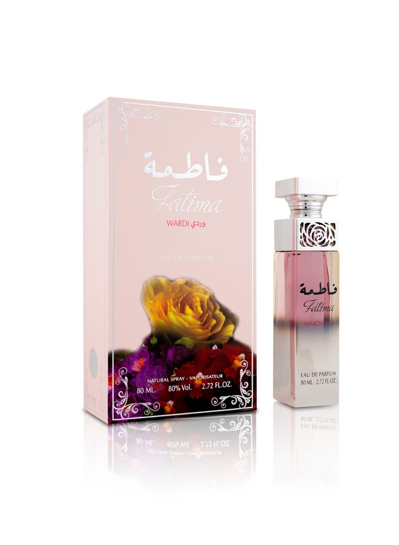 أرض_الخليج فاطمة وردي او دي بارفان 80 مل من أرض الخليج - Image 1