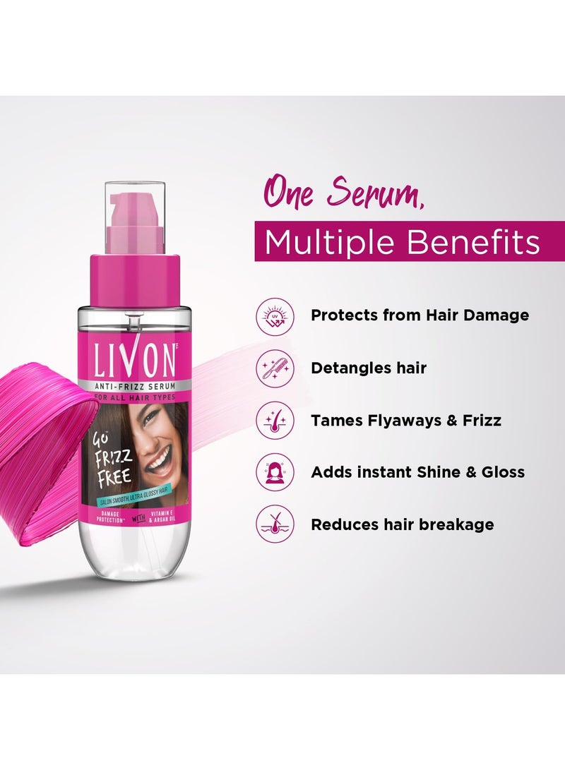 ليفون سيروم الشعر، للشعر الجاف والمجعد | يمنح الشعر لمعاناً ونعومة وحماية من التلف - Image 3