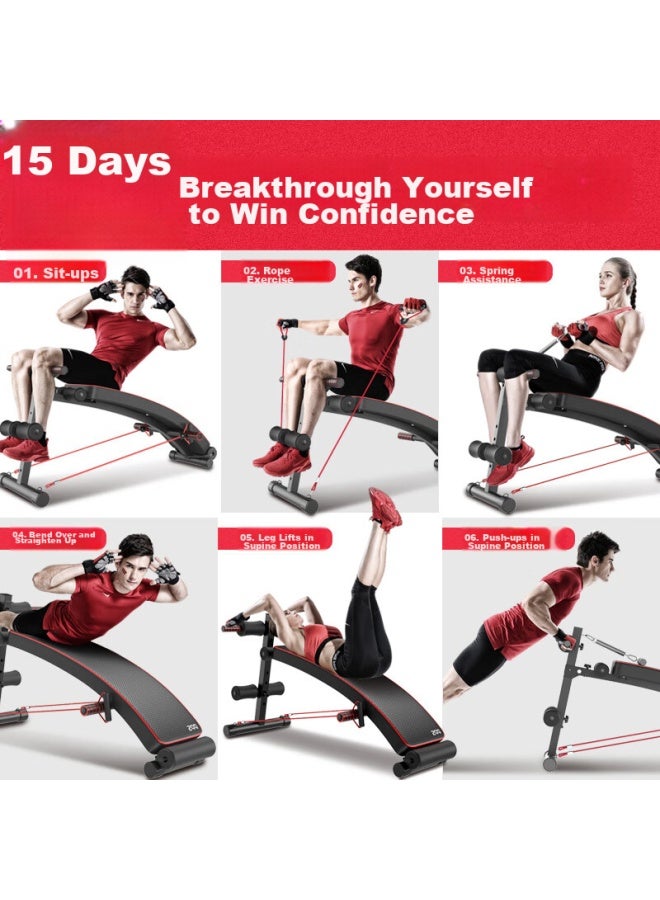 Dds Sit-up Bench, Home Fitness Equipment For Abdominal Training, Multifunctional Auxiliary Exercise Machine For Abdominal Muscles - Image 3