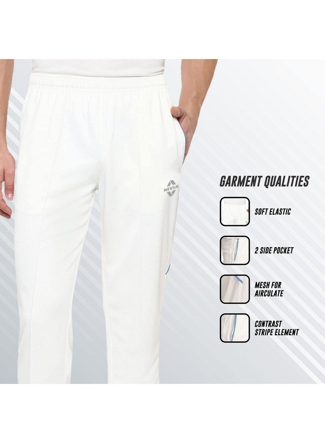 Nivia Eden Cricket Pant For Men | Cricket Trouser (White, 2Xl) - Image 4
