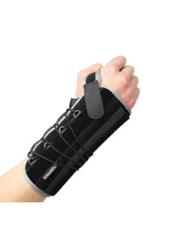 BraceUP Quick Wrap Wrist Brace for Carpal Tunnel, Tendonitis, and Arthritis – Hand and Wrist Support Splint (Right Hand)  - Image 1