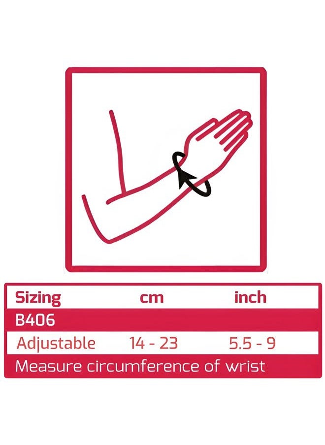 BraceUP - Quick Wrap Wrist Brace for Carpal Tunnel, Tendonitis, and Arthritis – Hand and Wrist Support Splint (Right Hand) - Image 1
