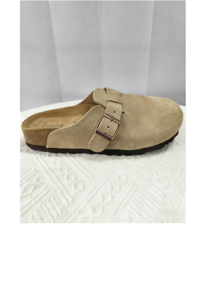 Birkenstock Boston Soft Footbed Suede Clogs - Image 1