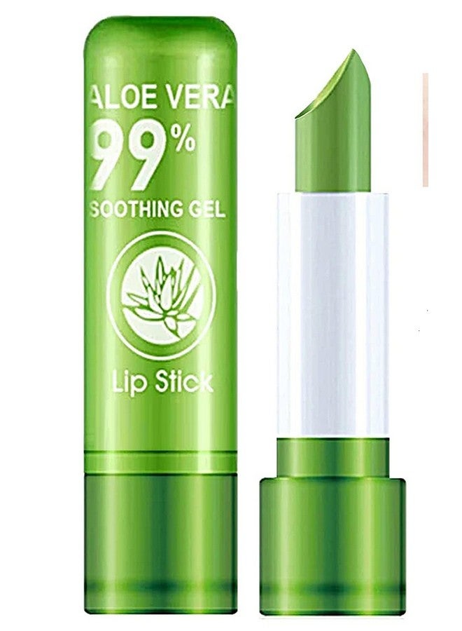 Aasakt Aloe Vera Natural Changing Color Long-Lasting Nourish Protect Lips Care Lip Balm - Image 1