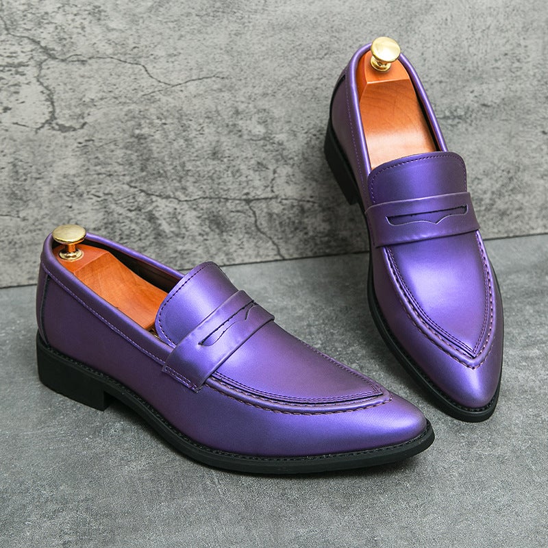 Business Men'S Formal Shoes Wedding Chelsea Leather Shoes British Men'S Wedding Pointed Men'S Business Oxford Shoes - Image 4