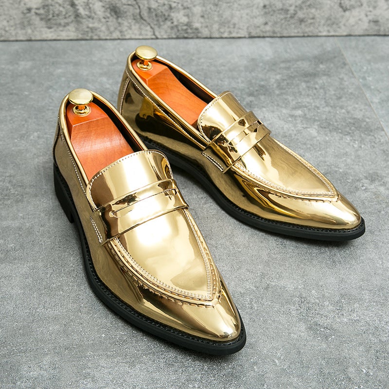 Business Men'S Formal Shoes Wedding Chelsea Leather Shoes British Men'S Wedding Pointed Men'S Business Oxford Shoes - Image 3