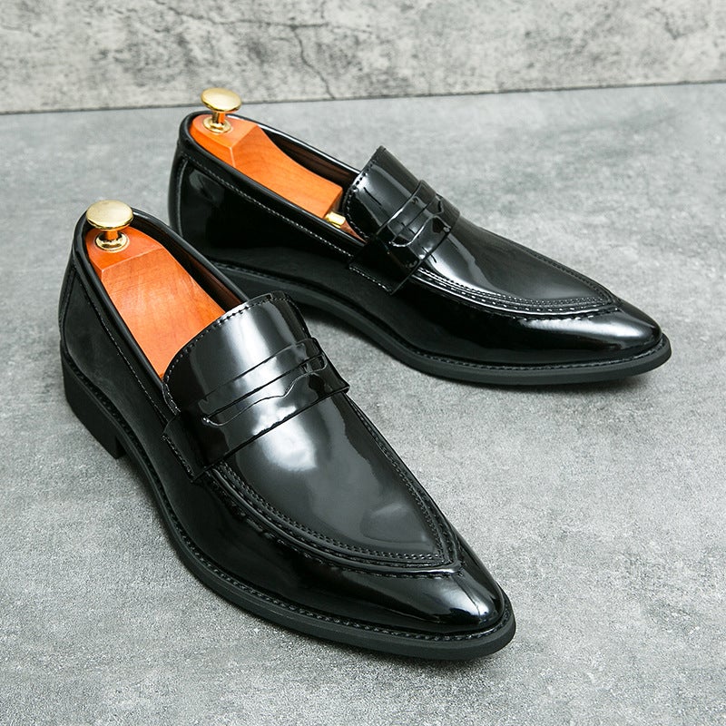Business Men'S Formal Shoes Wedding Chelsea Leather Shoes British Men'S Wedding Pointed Men'S Business Oxford Shoes - Image 5