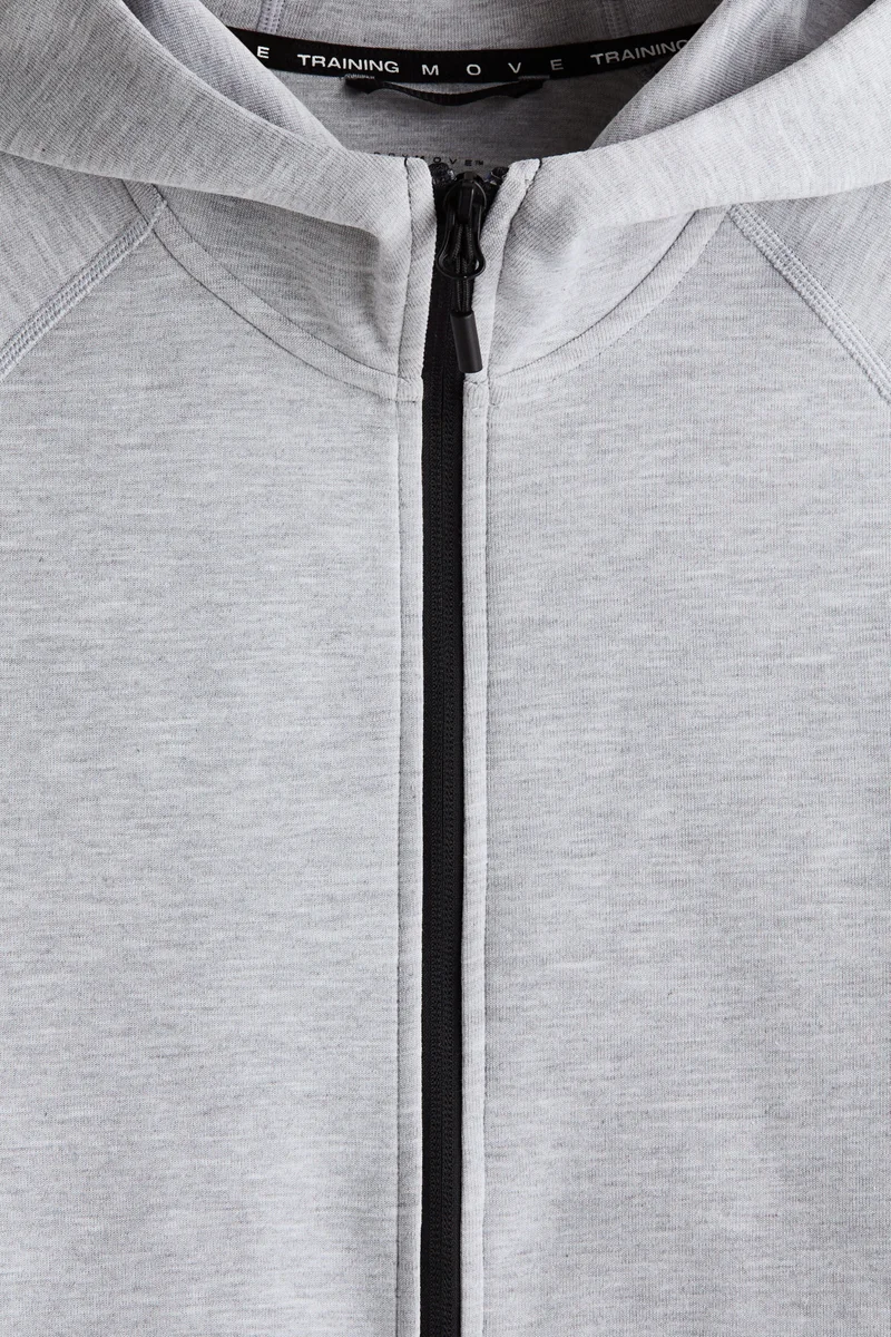 H&M  DryMove™ Zip-through hoodie for Men | Best Price UAE