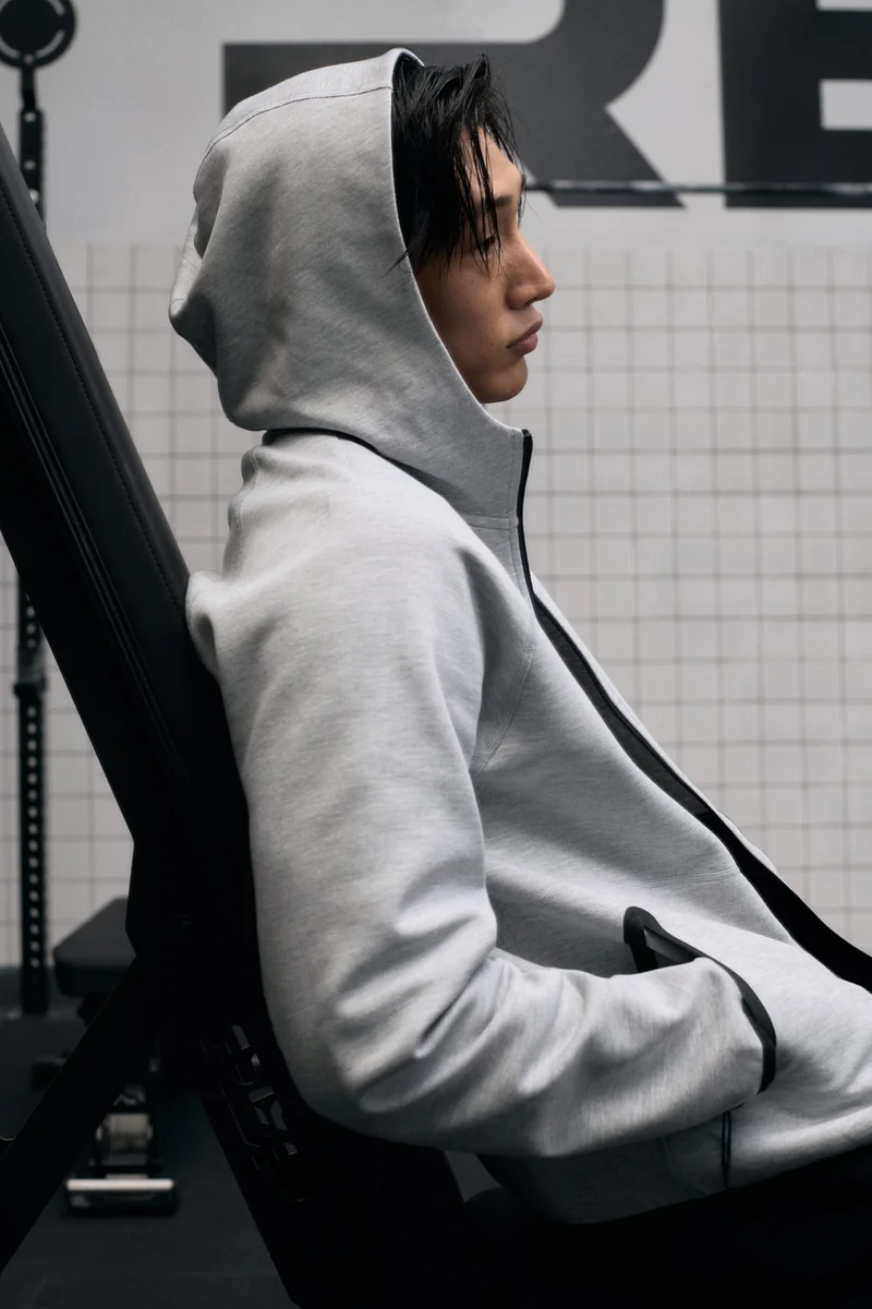H&M  DryMove™ Zip-through hoodie for Men | Best Price UAE