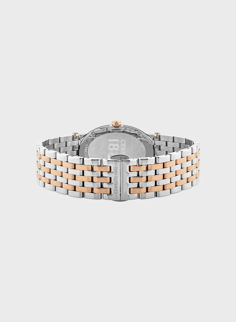 CERRUTI 1881 Steel Strap Analog Watch
