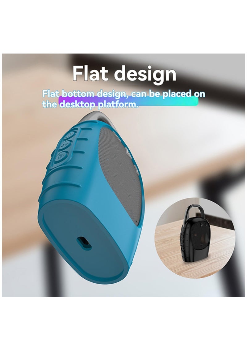 Generic - Silicone Protective Case For JBL Clip 5 Portable Mini Bluetooth Speaker - Model JLCLP5-N1 (Black) - Image 1
