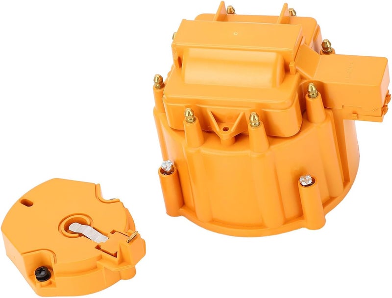 Light & heavy use compatible Qqmora HEI Distributor Cap and Rotor Kit, Complete 13 Piece Set with High Voltage Insulating Materials and Brass Terminals, Compatible for V8 Engines SBC 283 305 307 327 350 400 396 (Orange) Easy lifting build No overseas transit wait Long term heavy use compatible Fixed & portable compatible Dense area priority deliver User friendly optimized build Season change compatible build Light & heavy use compatible Multiple design variants Periodic restock local Scratch resistant Newly stocked local goods Reliable local delivery service Safe material Comfort grip Field tested quality Global sizing options Simple practical structure Minimal design General standard crafted In-Kingdom stored commodity All territory compatible build KSA local stock Ready order processing - Image 4