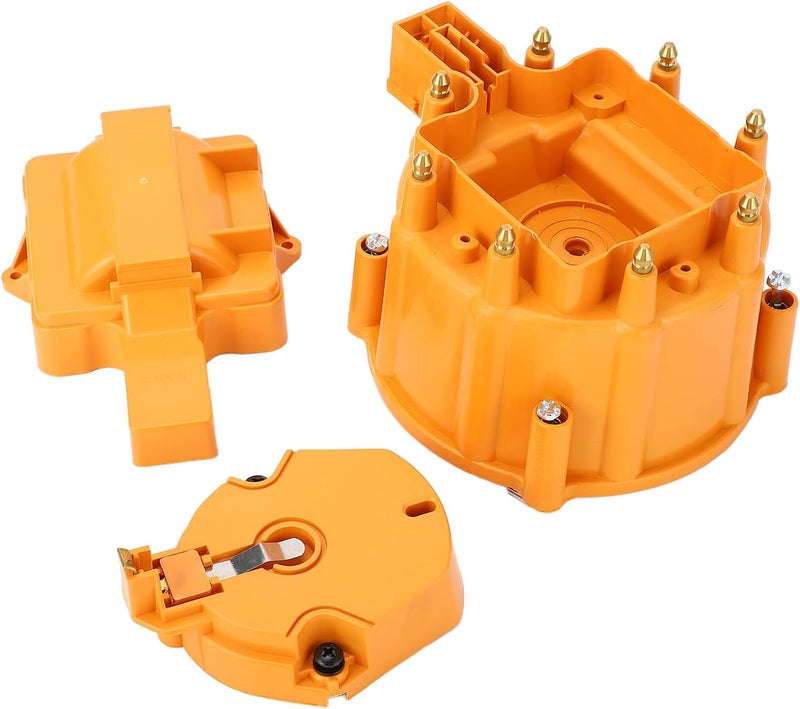Light & heavy use compatible Qqmora HEI Distributor Cap and Rotor Kit, Complete 13 Piece Set with High Voltage Insulating Materials and Brass Terminals, Compatible for V8 Engines SBC 283 305 307 327 350 400 396 (Orange) Easy lifting build No overseas transit wait Long term heavy use compatible Fixed & portable compatible Dense area priority deliver User friendly optimized build Season change compatible build Light & heavy use compatible Multiple design variants Periodic restock local Scratch resistant Newly stocked local goods Reliable local delivery service Safe material Comfort grip Field tested quality Global sizing options Simple practical structure Minimal design General standard crafted In-Kingdom stored commodity All territory compatible build KSA local stock Ready order processing - Image 5
