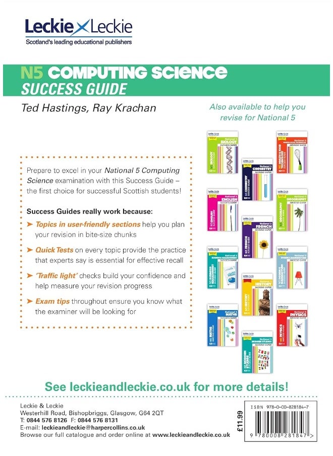 null - HarperCollins National 5 Computing Science Revision Guide: Revise for Sqa Exams - Image 1