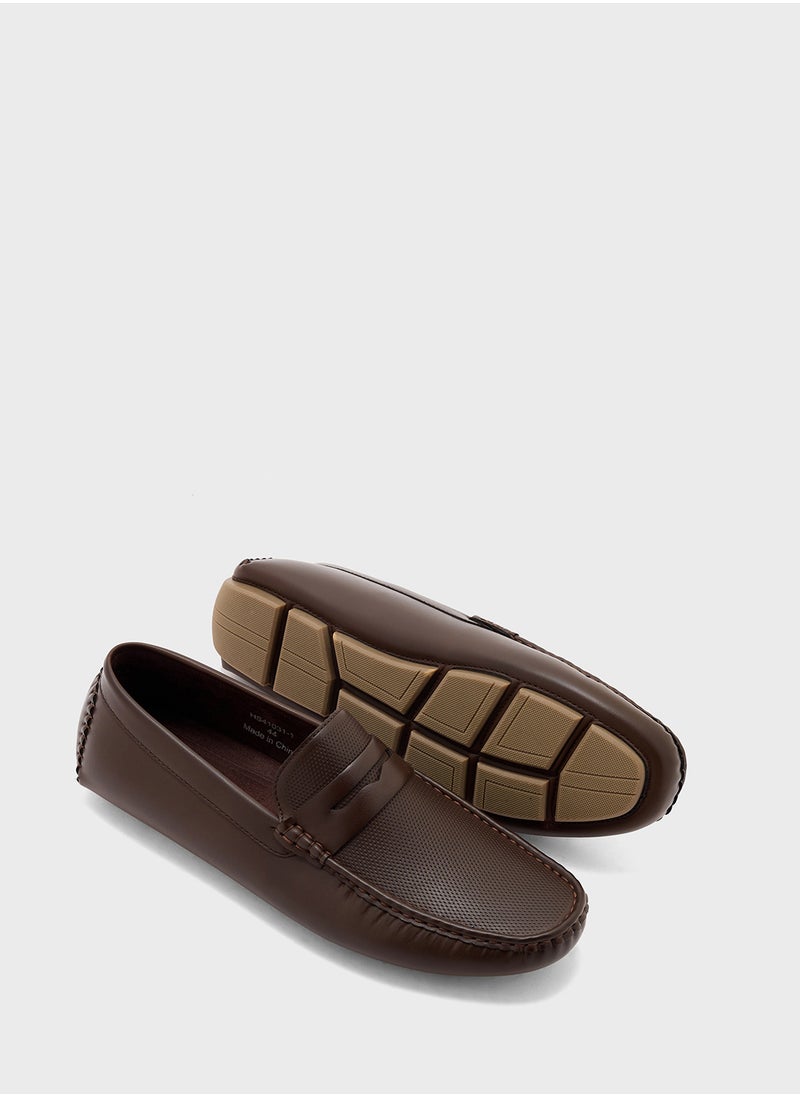 Robert Wood - Tectured Formal Loafers - Image 1