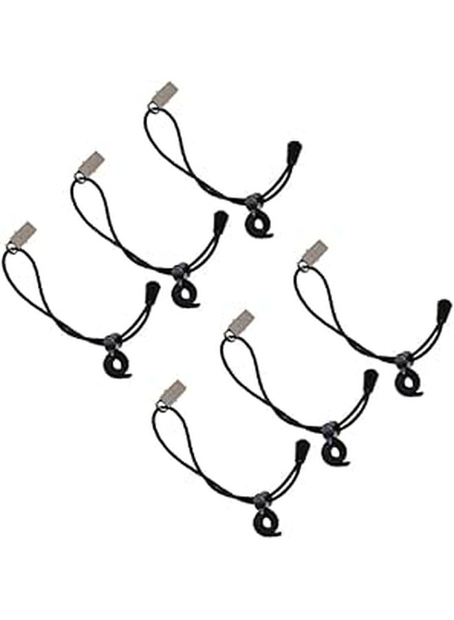 6 Pcs Backdrop Spring Clamps Side Plastic Clips Photography Elastic Studio Windproof Background Lighting Blinds Hold Holder - Image 1