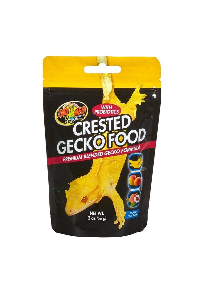 زوو ميد طعام كرستد جيكو بنكهة الفاكهة الاستوائية من زو ميد، 2 أونصة