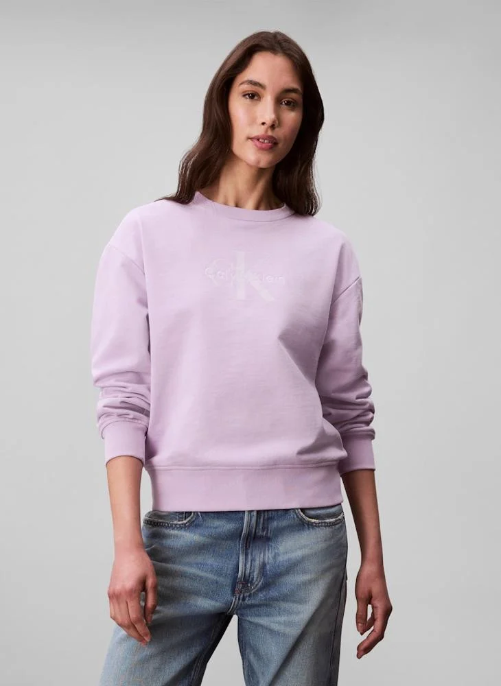 Calvin Klein Jeans Logo Pullover Sweatshirts