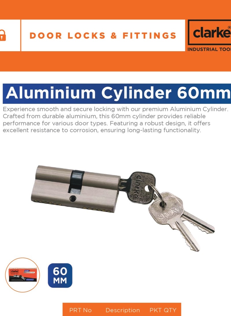 Clarke Aluminium Cylinder 60mm 1PCS - Image 2