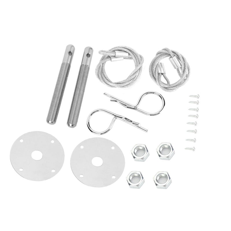 مجموعة دبوس لوحة غطاء المحرق وقفل غطاء المحرق - قطعة تخصيص سيارة - Image 2