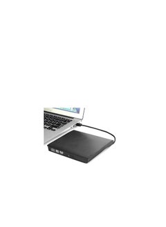 ماركة غير محددة محرك أقراص CD خارجي محمول بمنفذ USB 3.0 – نقل بيانات سريع – متوافق مع اللابتوب والكمبيوتر وماك وويندوز  - Image 1