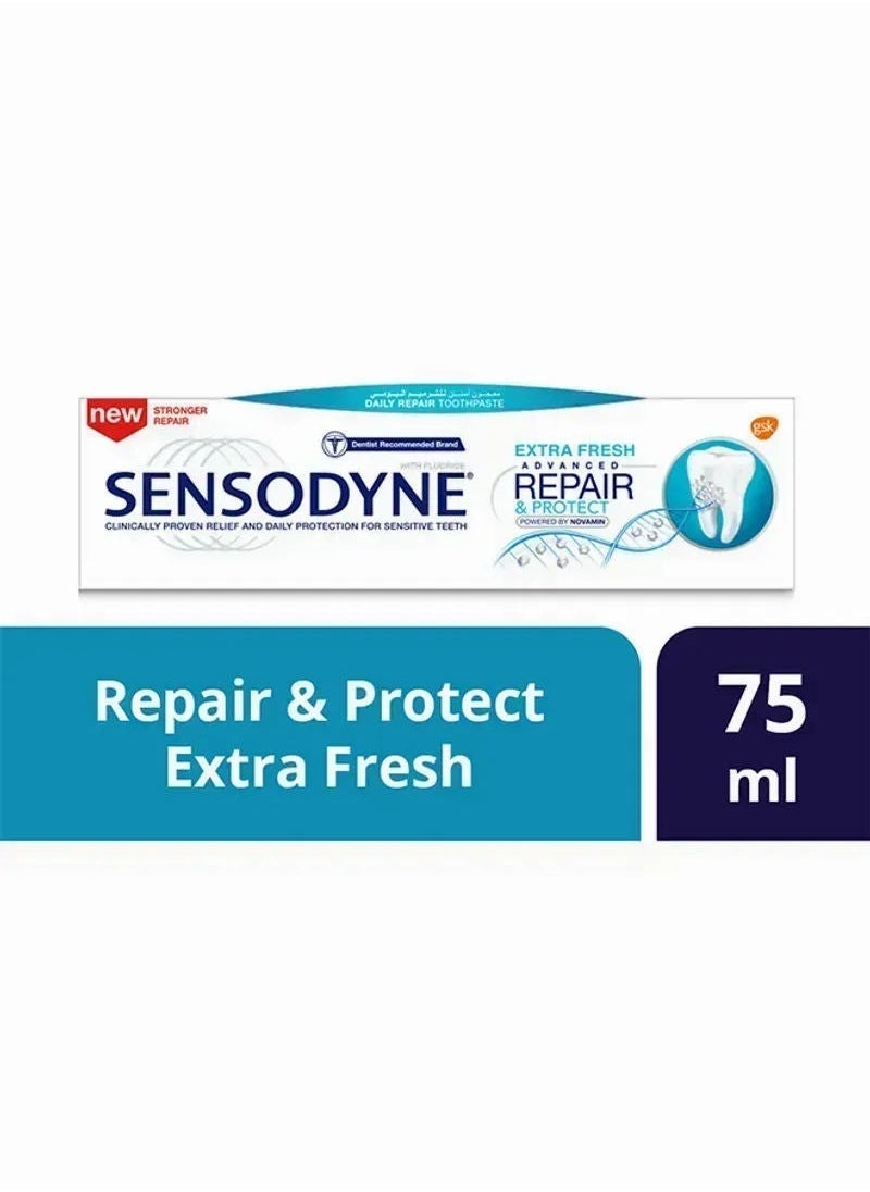 Sensodyne Extra Fresh Advance Repair & Protect Toothpaste, 75ml 