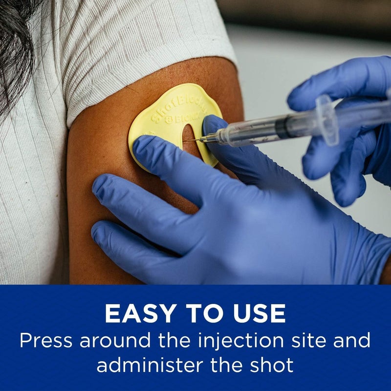 Bionix - ShotBlocker, Eases Discomfort from Immunizations & Injections, Great Alternative to Numbing Creams, Use at Home or On-The-Go, Safe for Kids, Easy-to-Use, Reusable (100 Count) - Image 3