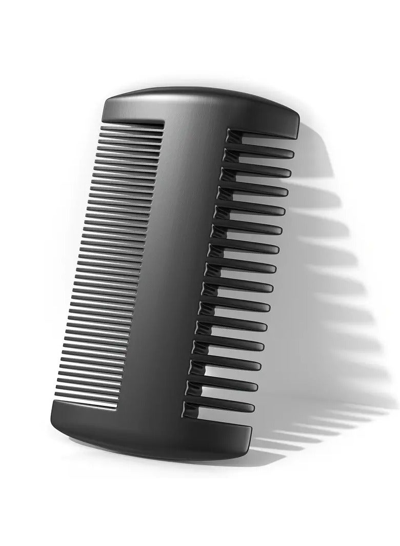 ORiTi Premium Double-Sided Peach Wood Comb for Styling Your Beard - Small Shape Grate Comb - Image 2