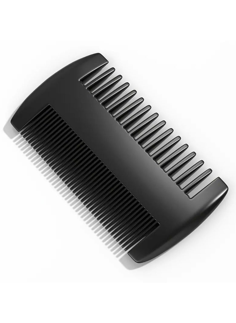 ORiTi Premium Double-Sided Peach Wood Comb for Styling Your Beard - Small Shape Grate Comb - Image 4