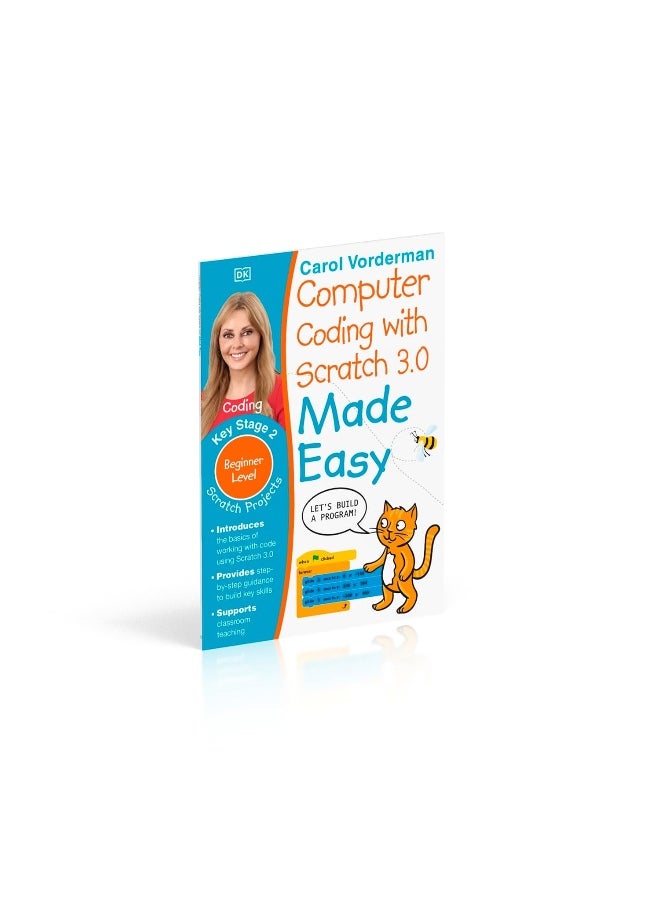 null - Computer Coding with Scratch 3.0 Made Easy, Ages 7-11 (Key Stage 2): Beginner Level Computer Coding Exercises - Image 1